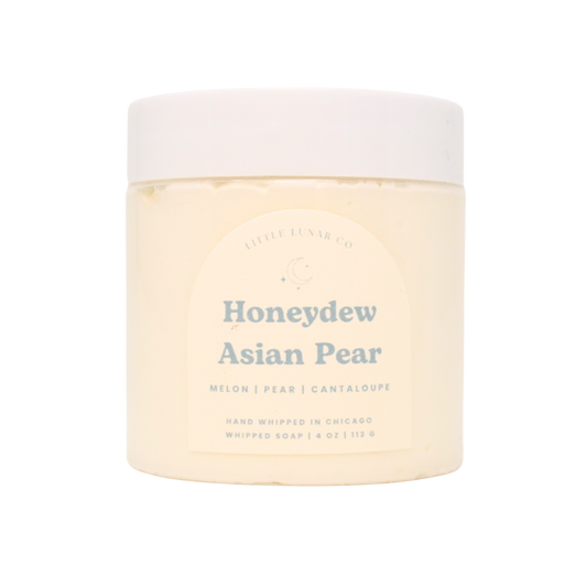 Honeydew Asian Pear Whipped Soap